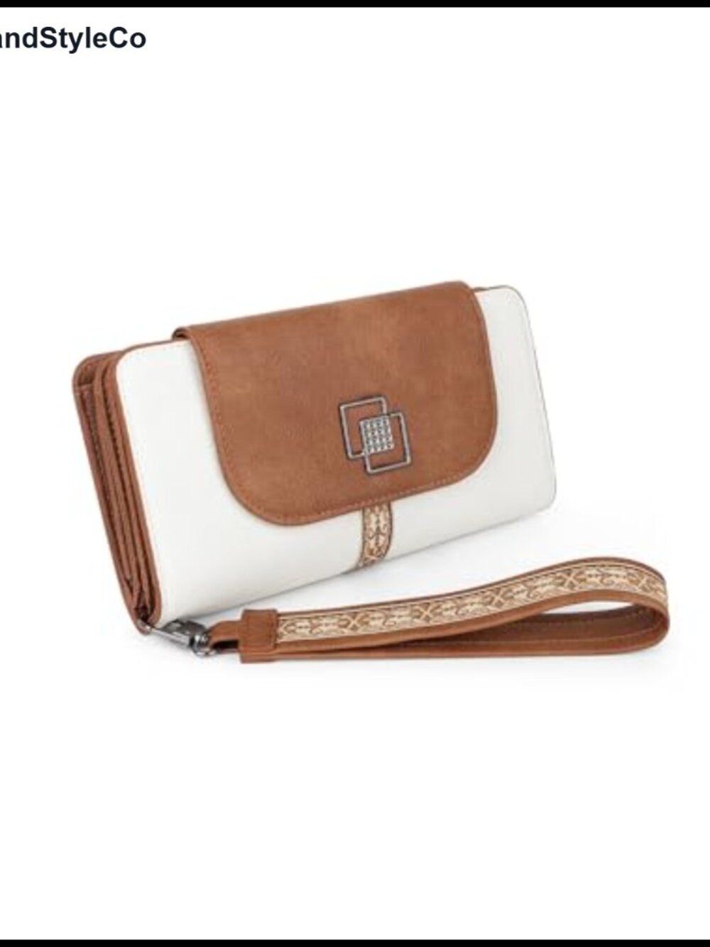 Women's Leather Briefcase Laptop Bag Work Tote with Wallet 15.6 - Picture 3 of 6